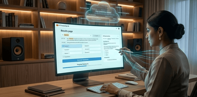 How AI YouTube Video Summarizers Work (And When to Use Them) AI-powered YouTube video summarizer processing transcript text through cloud analysis to generate concise video summaries